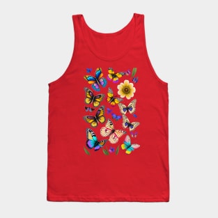 butterflies in flight Tank Top